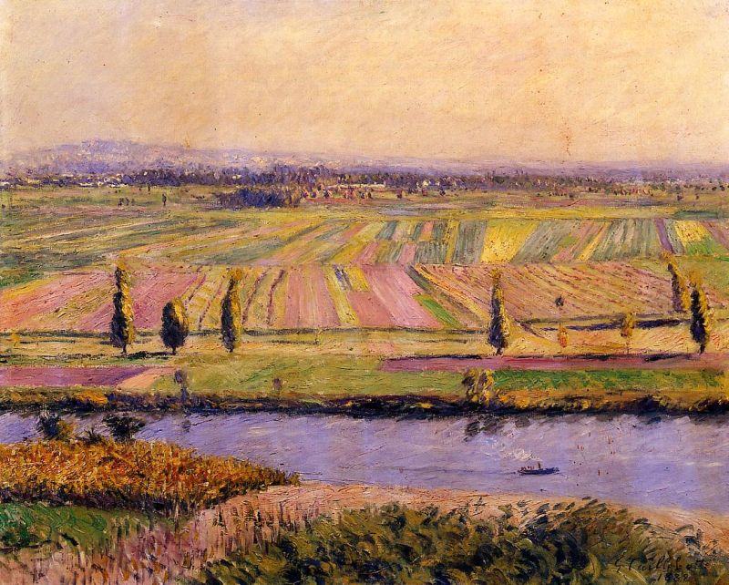 Gustave Caillebotte The Gennevilliers Plain, Seen from the Slopes of Argenteuil